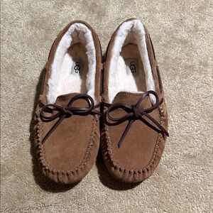 UGG women’s Brown Moccasin Slippers